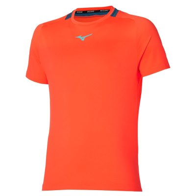 Camisa Mizuno Tee Hombre - Rojos - Chile M601TKRQOJ